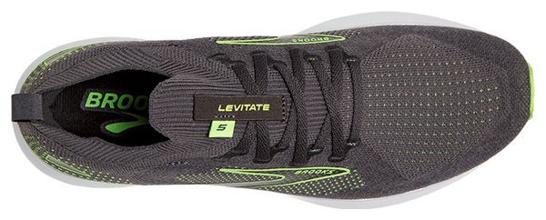 Brooks Levitate StealthFit 5 Scarpe da corsa Grigio / Giallo