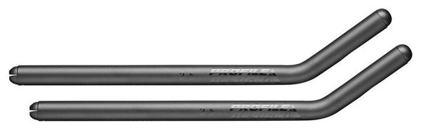 Extensiones de aluminio negro Profil Design Ski Bend 35A
