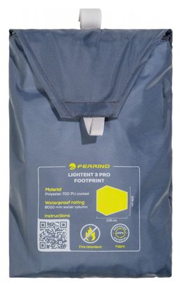 Alfombrilla Ferrino Ligh3 Pro Footprint gris