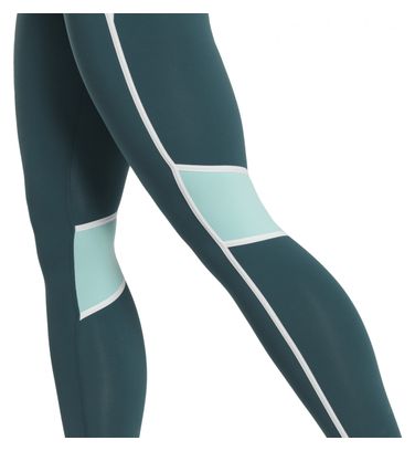 Mallas largas Reebok Training Lux para mujer, color verde