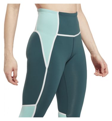 Collant Long Femme Reebok Training Lux Vert