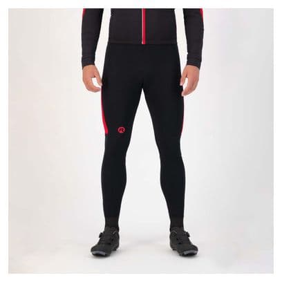 Cuissard Long Velo Avec Bretelless Avec Peau Rogelli Tyro - Homme - Noir/Rouge