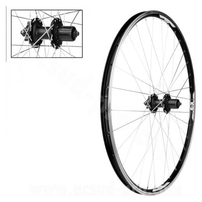 Roue arriere Velox 29 combo v-brake / disc alu