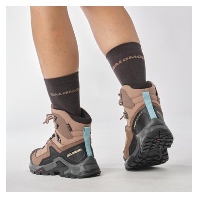 Botas de senderismo para mujer Salomon Quest Element GTX Marrón / Gris