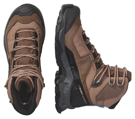 Salomon Quest Element GTX Hiking Shoes Brown / Grey Women's