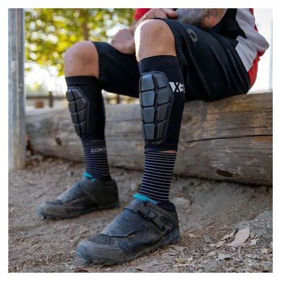 G-Form Pro-X3 Triple Matte Black Shin Guards