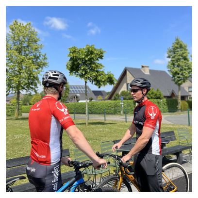 Casque de vélo Route/VTT - Large 55/61cm - Lumière rouge - Hommes/Femmes