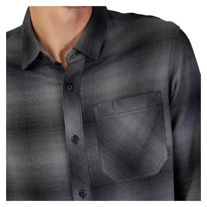 Fox Survivalist Flannel Shirt Black