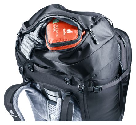 Sac de Randonnée Deuter Voyager 65+10L Noir