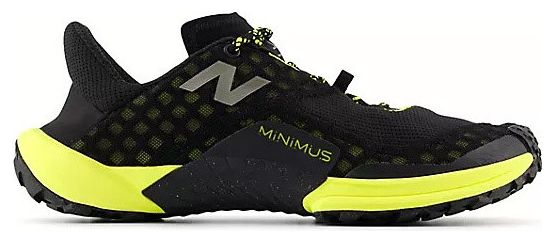 New Balance Minimus Trail Schoenen Zwart/Geel Heren