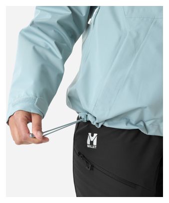 Veste Imperméable Millet Seneca 2.5L Bleu Clair Femme