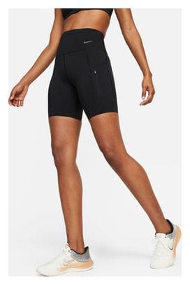 Nike Go Bib shorts 8in Black Women's