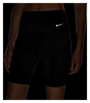 Nike Go Bib shorts 8in Black Women's