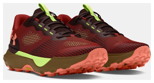 Chaussures Under Armour Infinite Pro Trail Rouge Marron Unisex