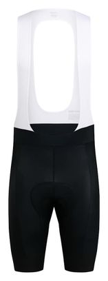 Culote corto con tirantes Rapha Core negro/blanco para hombre