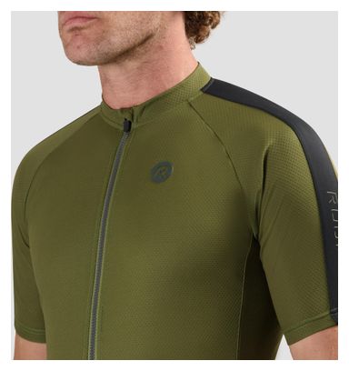 Maillot Manches Courtes Vélo Rogelli Explore Vert Homme