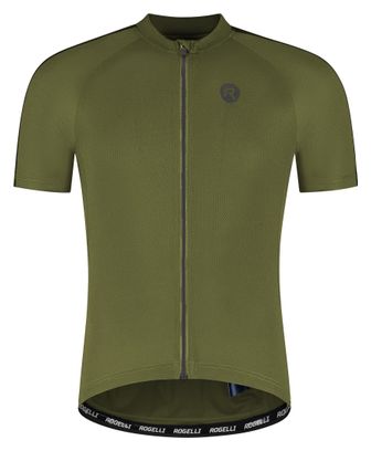 Maillot Manches Courtes Vélo Rogelli Explore Vert Homme