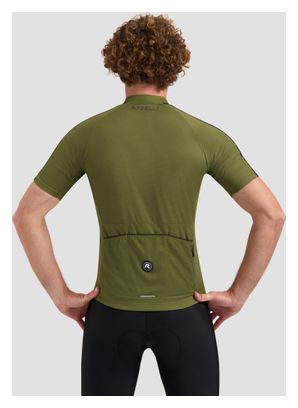 Maillot Manches Courtes Vélo Rogelli Explore Vert Homme