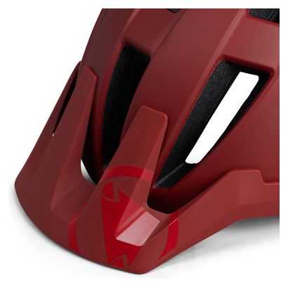 Casque VTT Endura SingleTrack Mips Khaki/Rouge