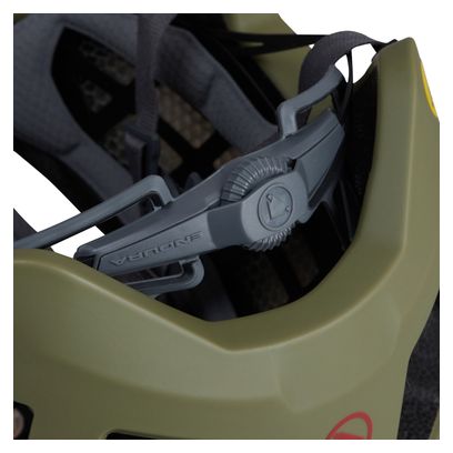 Casque VTT Endura SingleTrack Mips Khaki/Rouge