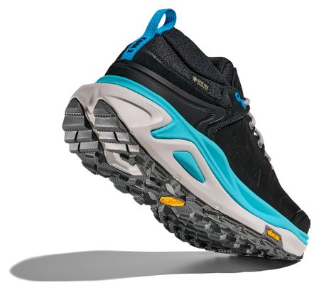 Hoka Kaha 3 Low GTX Negro/Azul Calzado de exterior para mujer