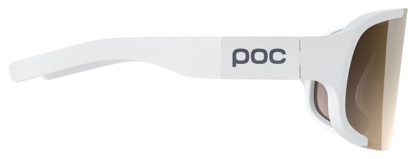 Lunettes POC Aspire Mid Blanc/Clarity Trail /Partly Sunny Silver
