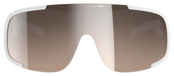 Lunettes POC Aspire Mid Blanc/Clarity Trail /Partly Sunny Silver