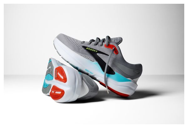 Brooks Ghost Max 3 Grijs/Multikleur Heren Hardloopschoenen