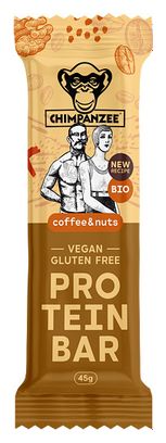 CHIMPANZEE 100% Natural Protein Bar Coffee &amp; Hazelnut 40g