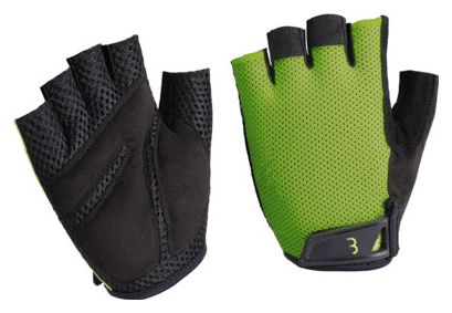 Pair of BBB CoolDown Gloves Fluo Yellow