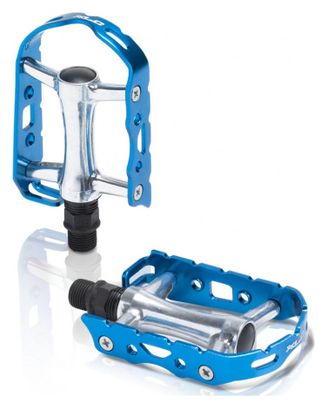 XLC Flat Pedals PD-M15 Silver Blue