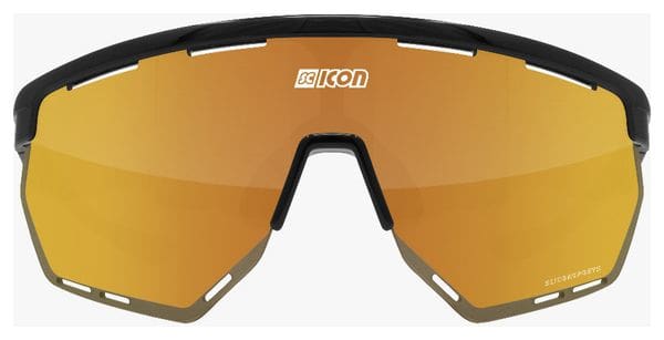 SCICON Aerowing Brille Schwarz / Bronze verspiegelt