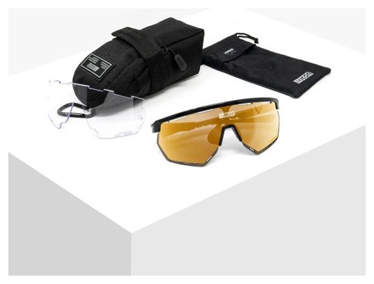 SCICON Aerowing Goggles Black / Bronze Mirror