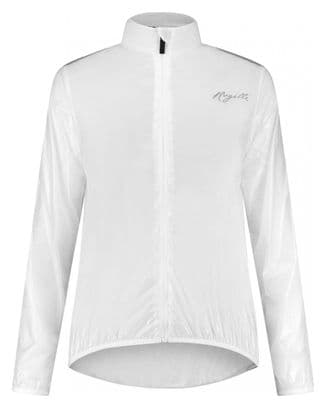 Veste Velo Pluie Vent Rogelli Emergency - Femme - Blanc