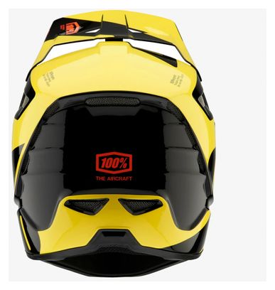 Casco integral 100% Aircraft Composite Amarillo