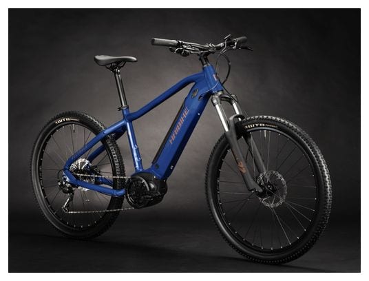 Haibike Alltrack 4 Shimano Alivio 9V 500 Wh 29'' Blue 2023 Semi-Rigid Electric Mountain Bike