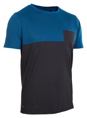 Ion Seek AMP Short Sleeve Jersey Zwart / Blauw