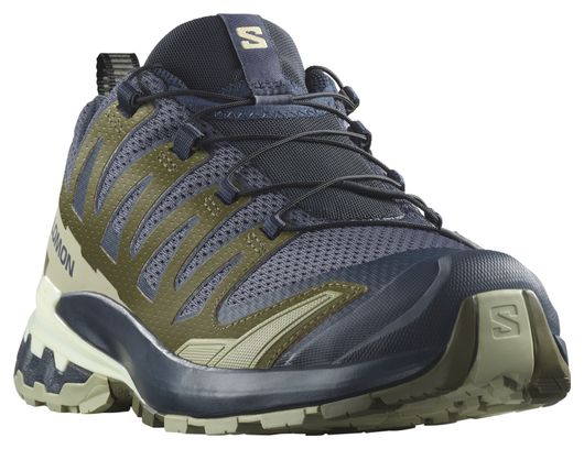 Trail Running Shoes Salomon XA Pro 3D v9 Bleu Khaki