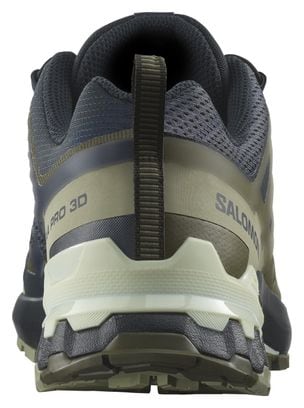 Zapatillas de trail running <strong>Salomon XA Pro 3D v9 Azul Caqui</strong>