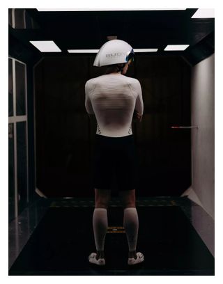 Compressport Aero Seamless Men's Triathlon Suit (White/Black)