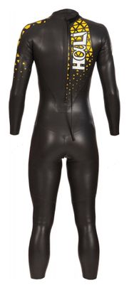 Combinaison Néoprène Mako Hali Plus Noir Jaune Homme