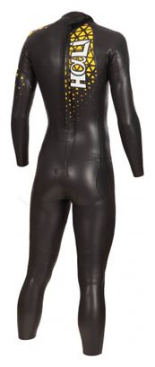 Combinaison Néoprène Mako Hali Plus Noir Jaune Homme