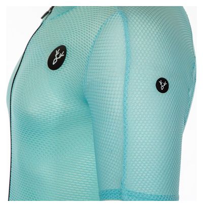 Maillot LeBram Turini Ultraligero Manga Corta Verde Agua