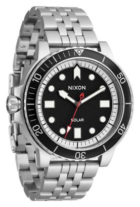 Nixon Stinger 44 Unisex Horloge Zilver/Zwart