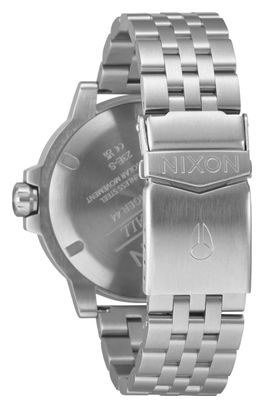 Nixon Stinger 44 Unisex Horloge Zilver/Zwart