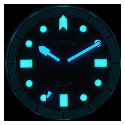 Reloj Nixon Stinger 44 Unisex Plata/Negro