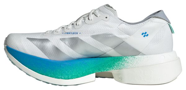 adidas Adizero Adios Pro 4 Running-Schuhe Weiß/Blau/Grün Damen
