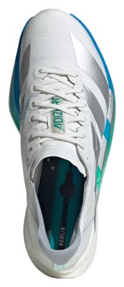 adidas Adizero Adios Pro 4 Running-Schuhe Weiß/Blau/Grün Damen