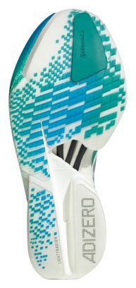 adidas Adizero Adios Pro 4 Running-Schuhe Weiß/Blau/Grün Damen