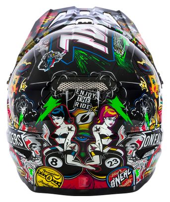 Full Face Helmet O&#39;Neal Sonus Child Crank Multi-Colors